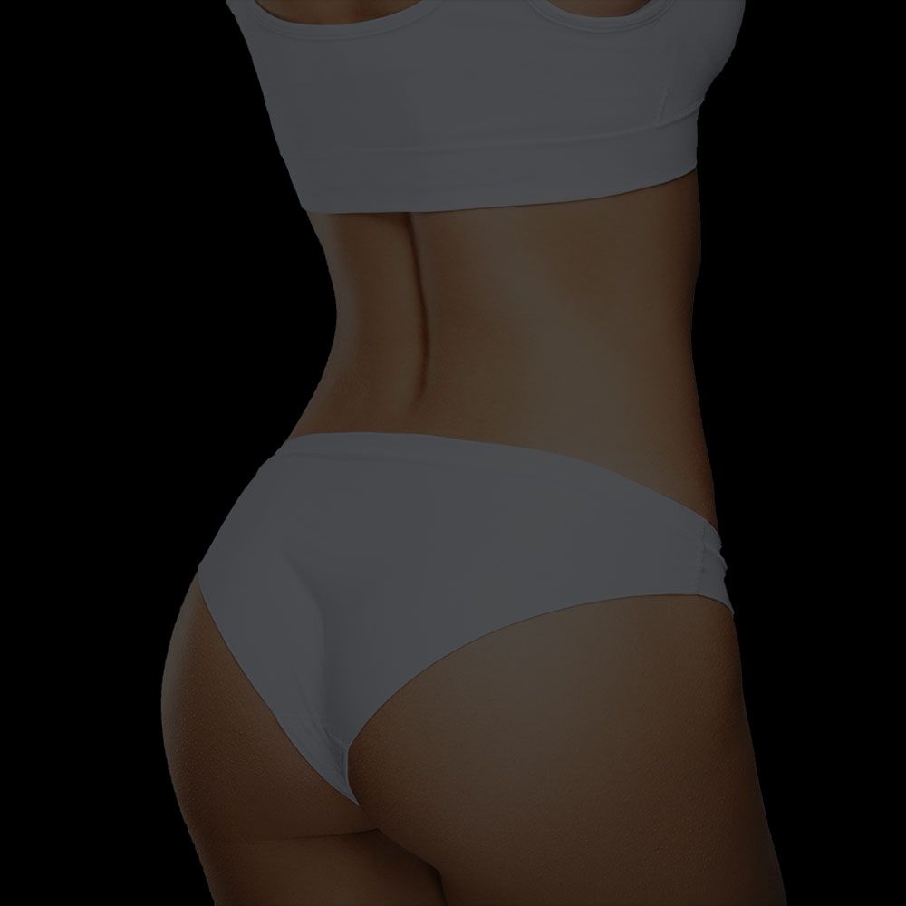 woman in white underwear
